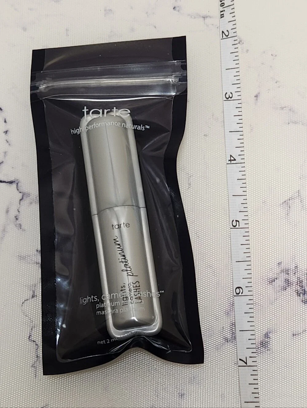 Tarte Lights, Camera, Lashes Platnium Mascara Mini Travel Size .07 oz